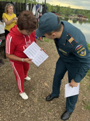 В г. Кумертау состоялся рейд по водным объектам