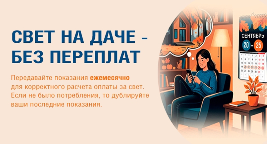 Свет на даче — без переплат: почему важно передавать показания счетчиков круглогодично