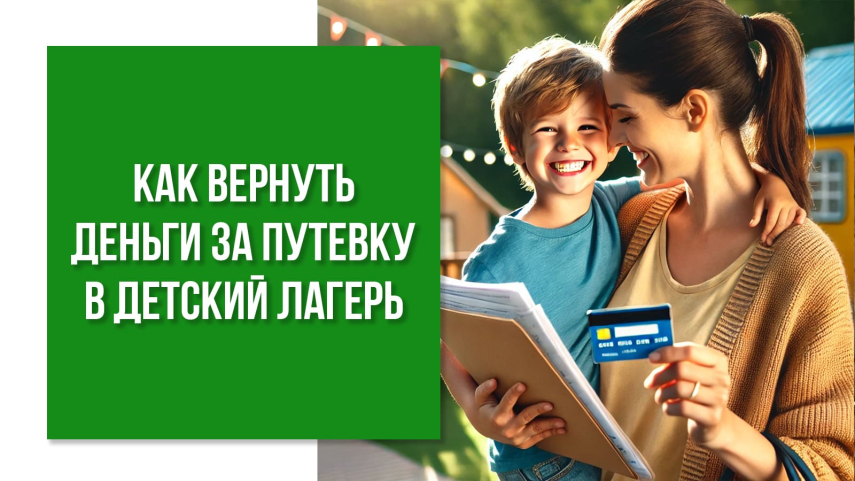 Родители вправе получить вычет за оплату путевки в детский лагерь